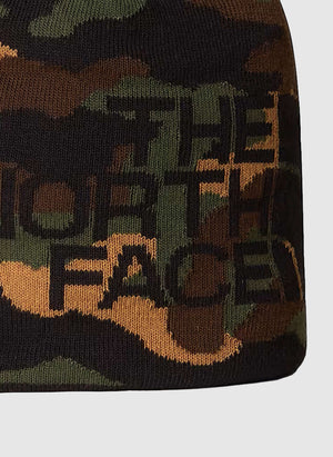 Reversible Highline Beanie - Camo/Black
