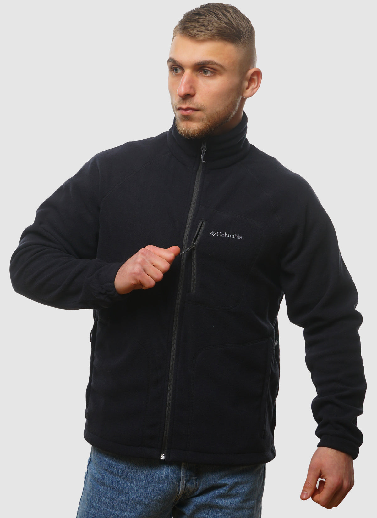 Fast Trek II Full Zip Fleece - Black