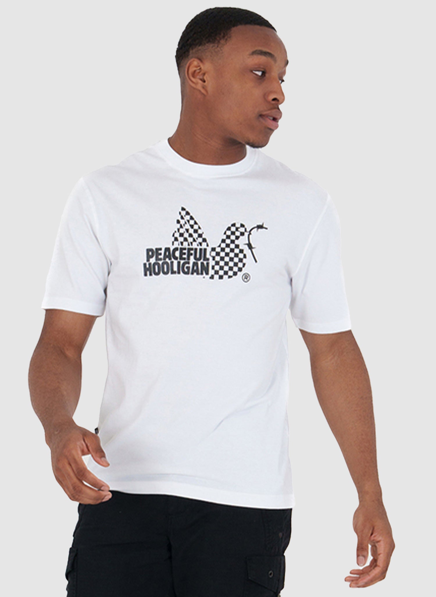 2-Tone Dove T-Shirt - White