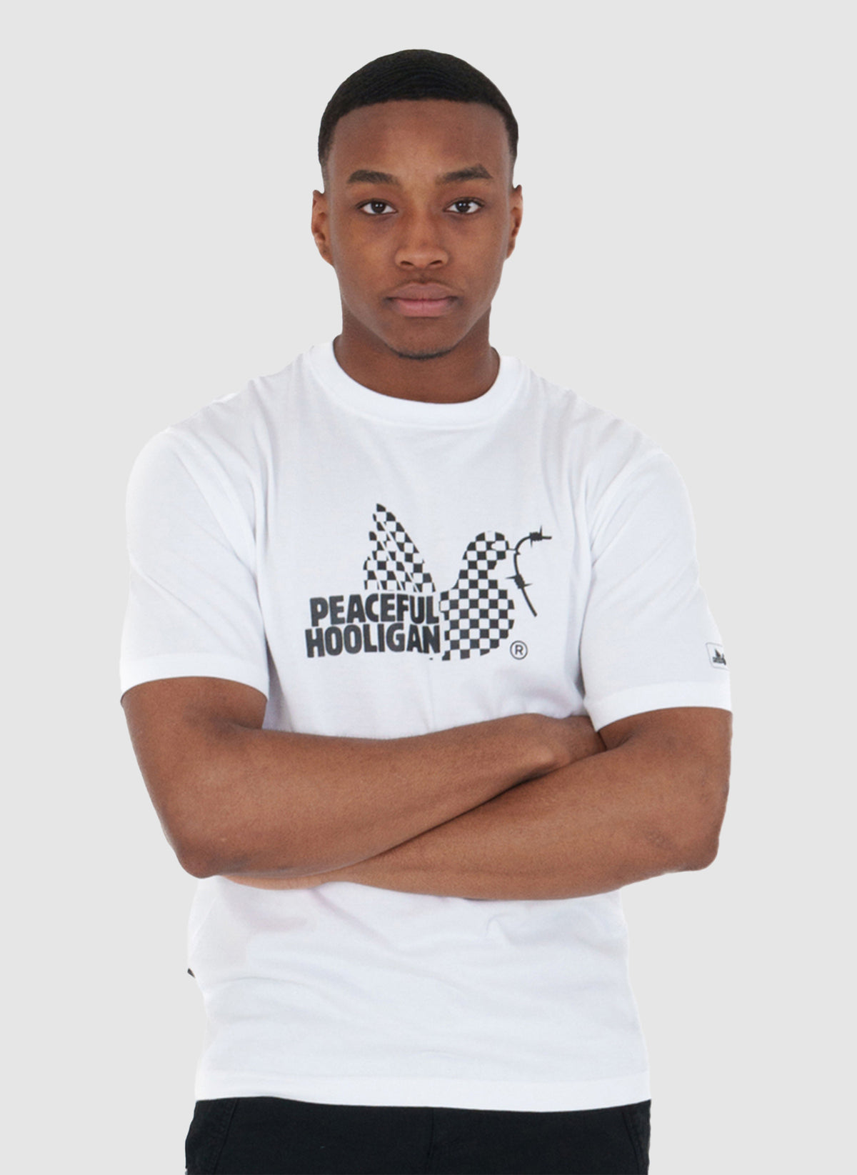 2-Tone Dove T-Shirt - White
