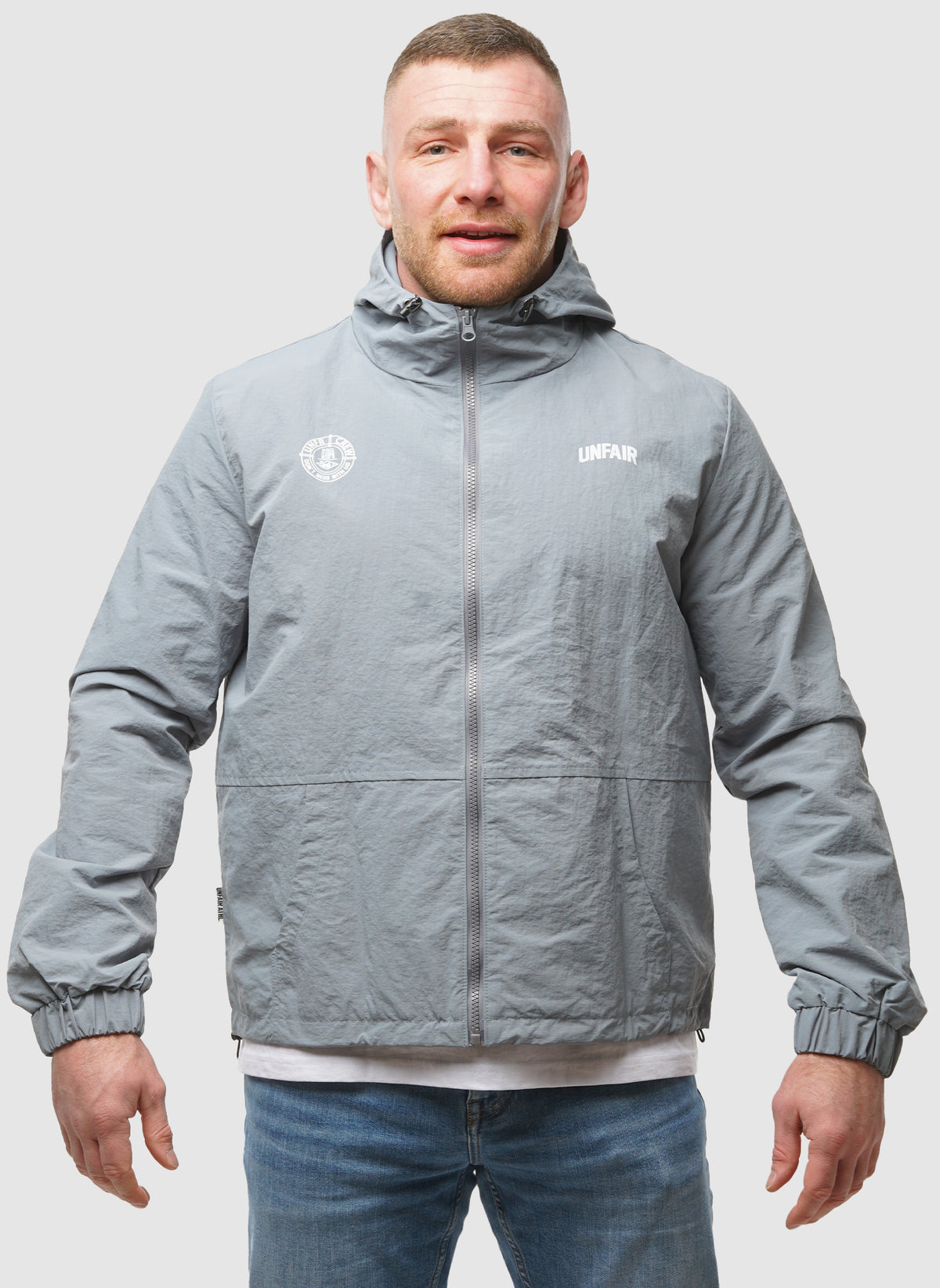 Two Sides Rainjacket - Ultimate Grey