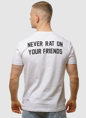 Never Rat T-Shirt - White
