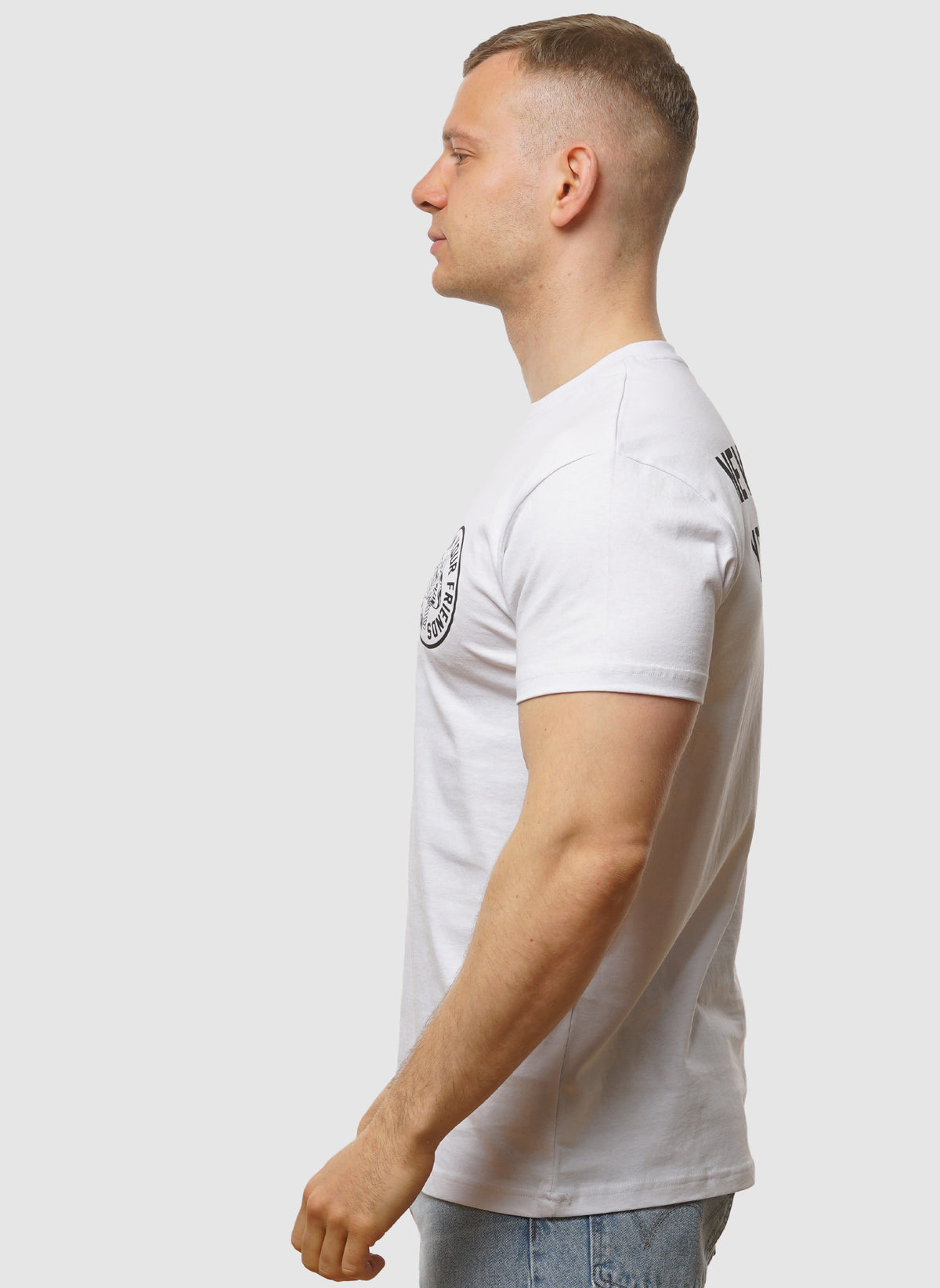 Never Rat T-Shirt - White