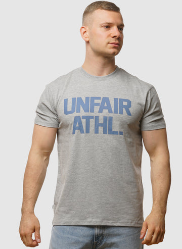 Unfair Athletics T-Shirt - Grey Melange