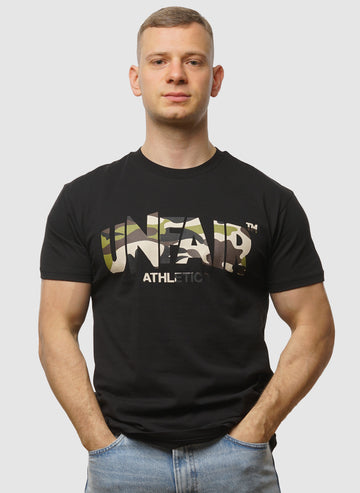 Classic Label Camo T-Shirt - Black