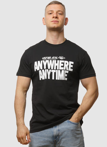 Anywhere Anytime T-Shirt - Black