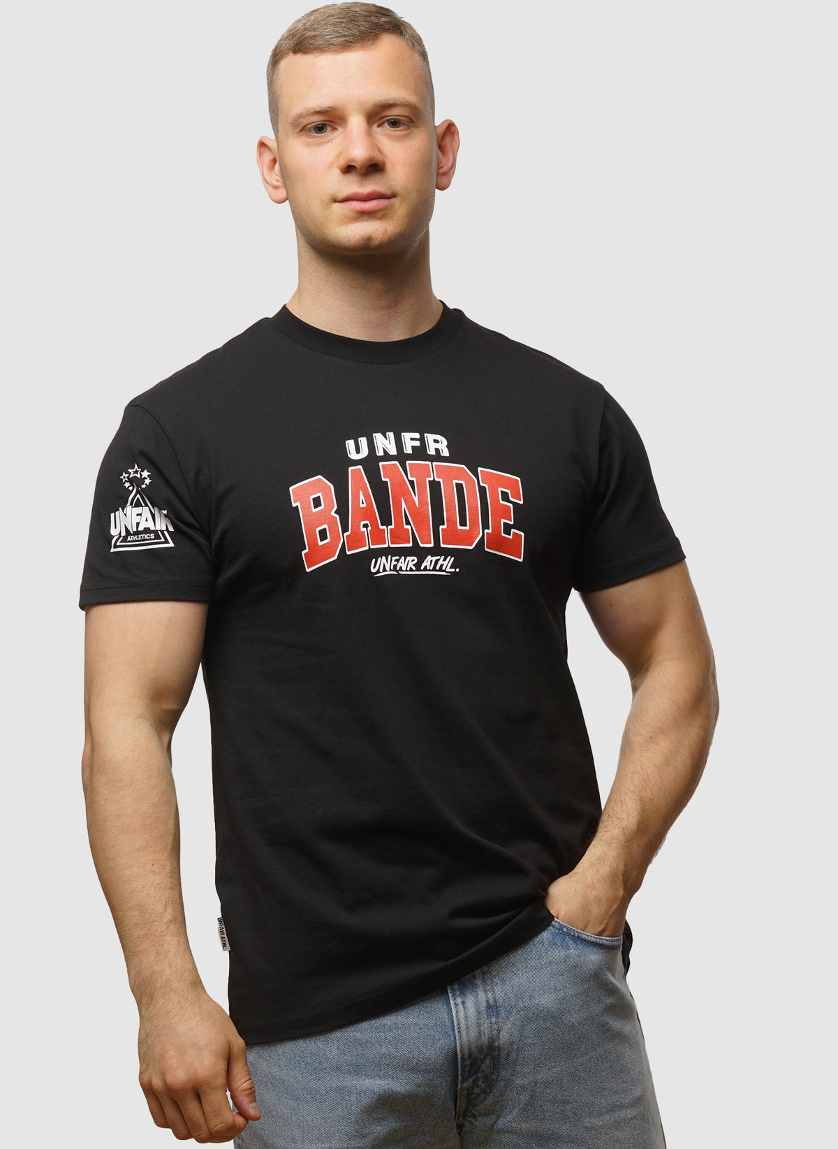 Unfair Bande T-Shirt - Black