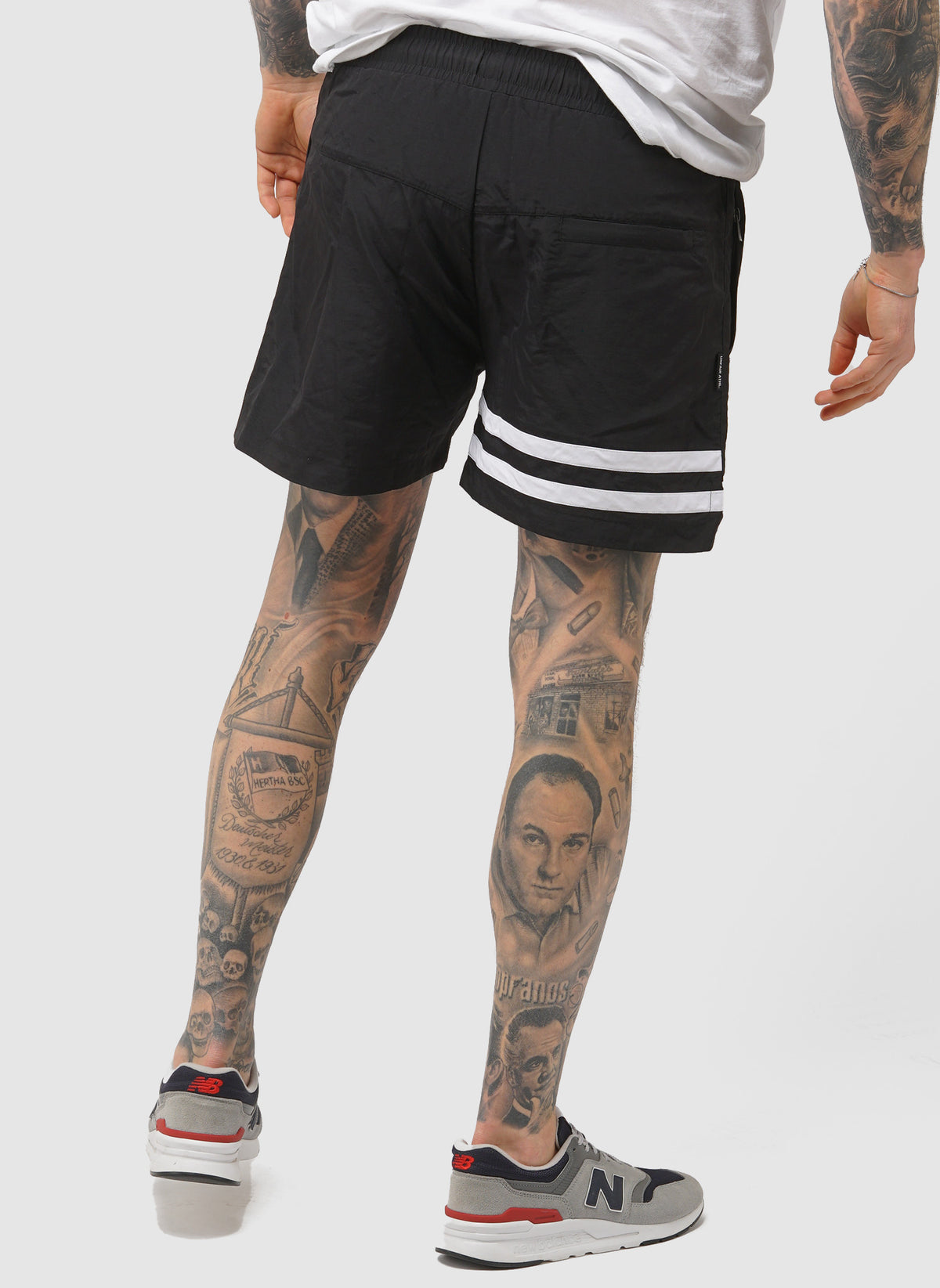 DMWU Athletic Swim Shorts - Black