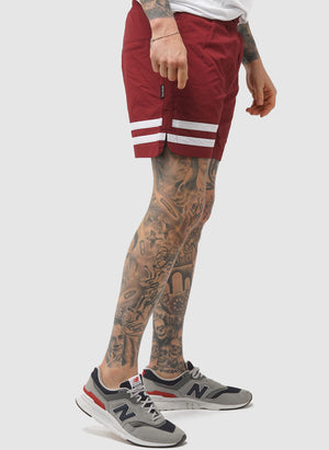 DMWU Athletic Swim Shorts - Burgundy