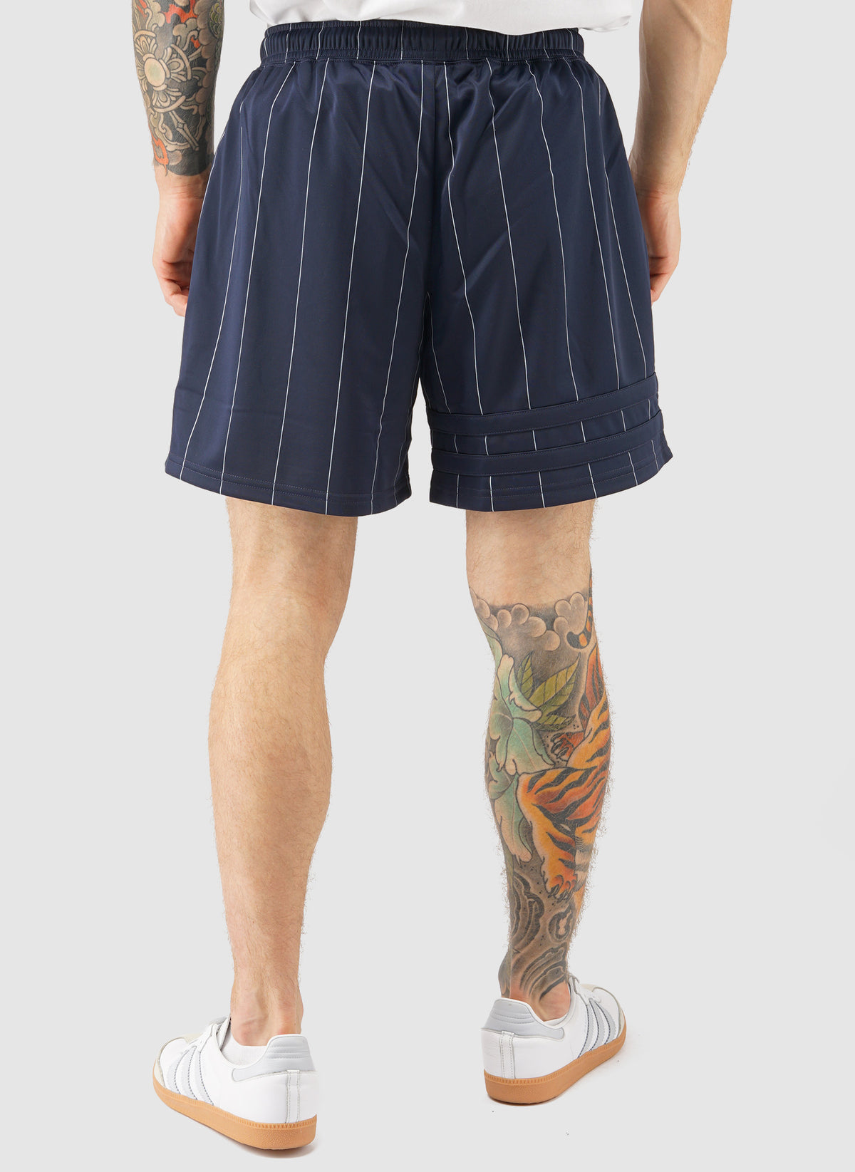 DMWU Athletics Shorts Pinstripes - Navy