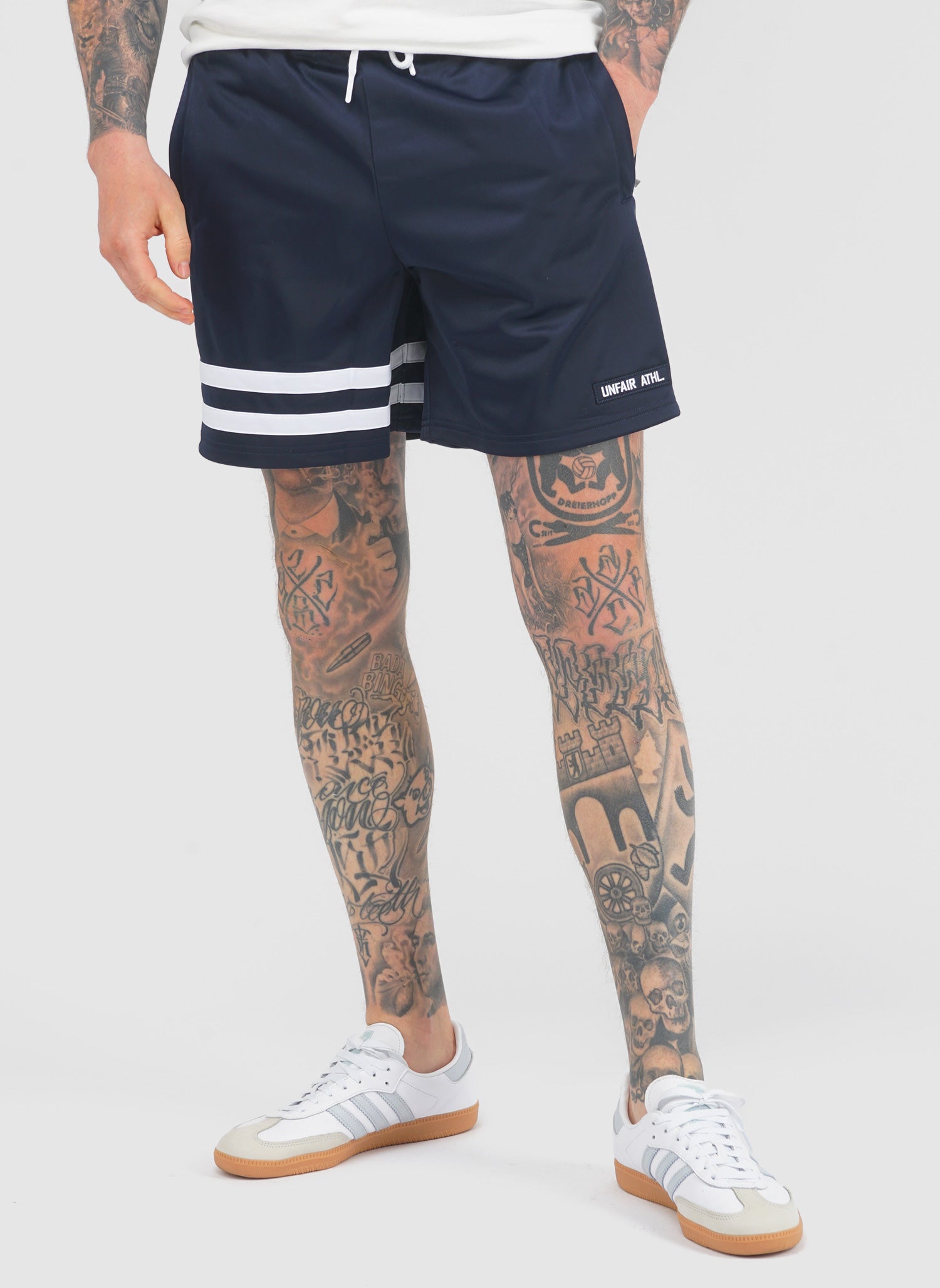 DMWU Athletic Shorts - Navy