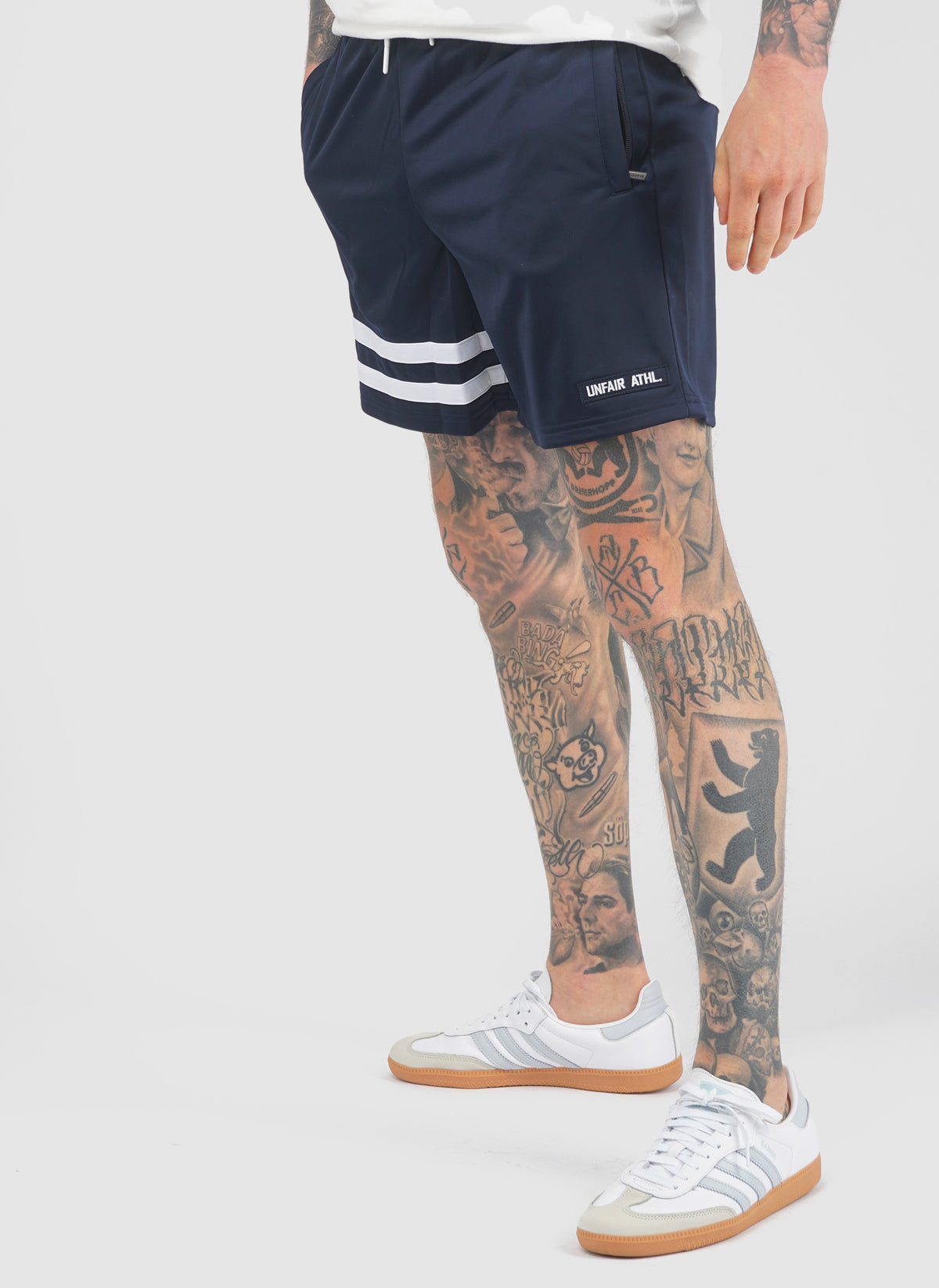 DMWU Athletic Shorts - Navy
