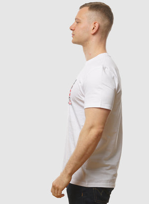 Caps Graphic T-Shirt - White