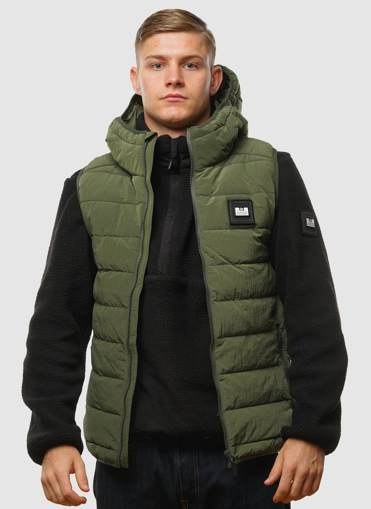 Toronto Vest - Bay Leaf