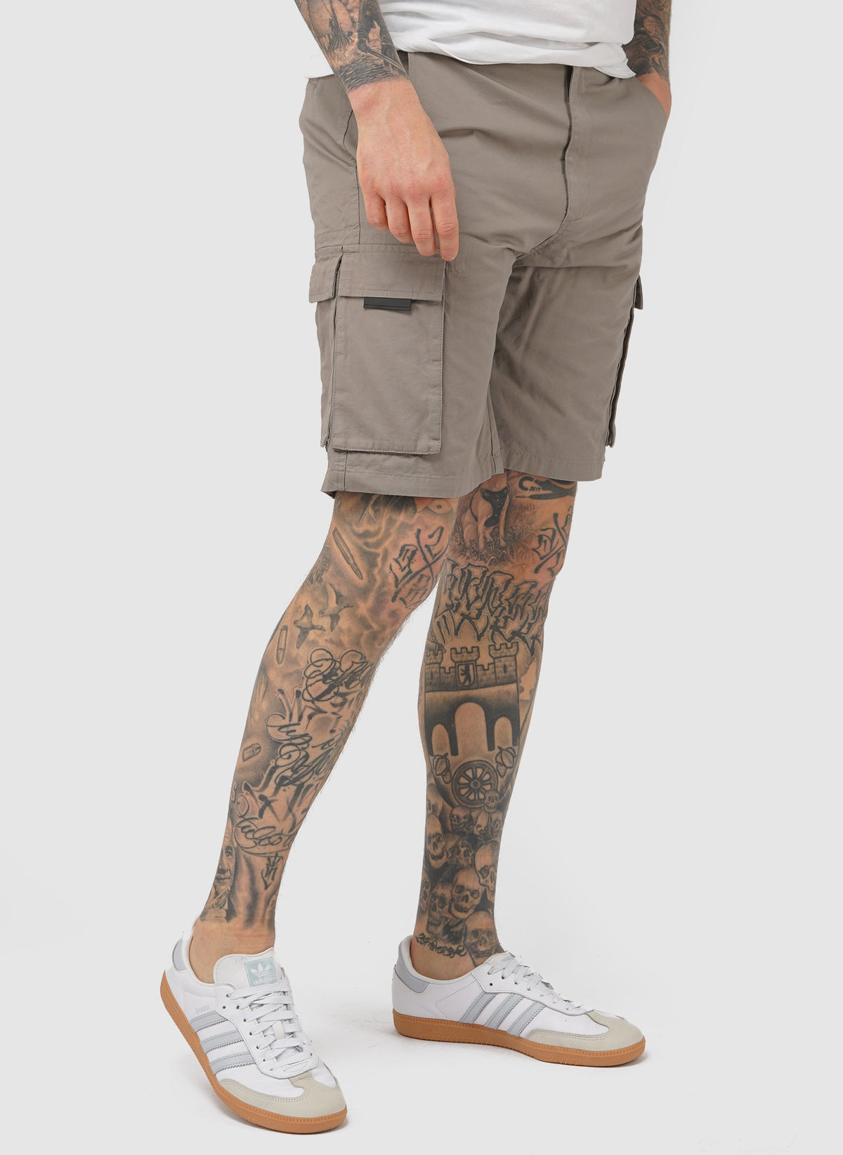 Mascia Cargo Short - Bark