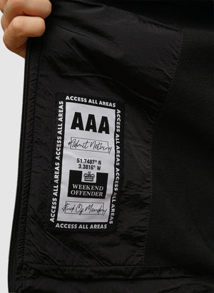 Technician Face Mask Jacket - Black