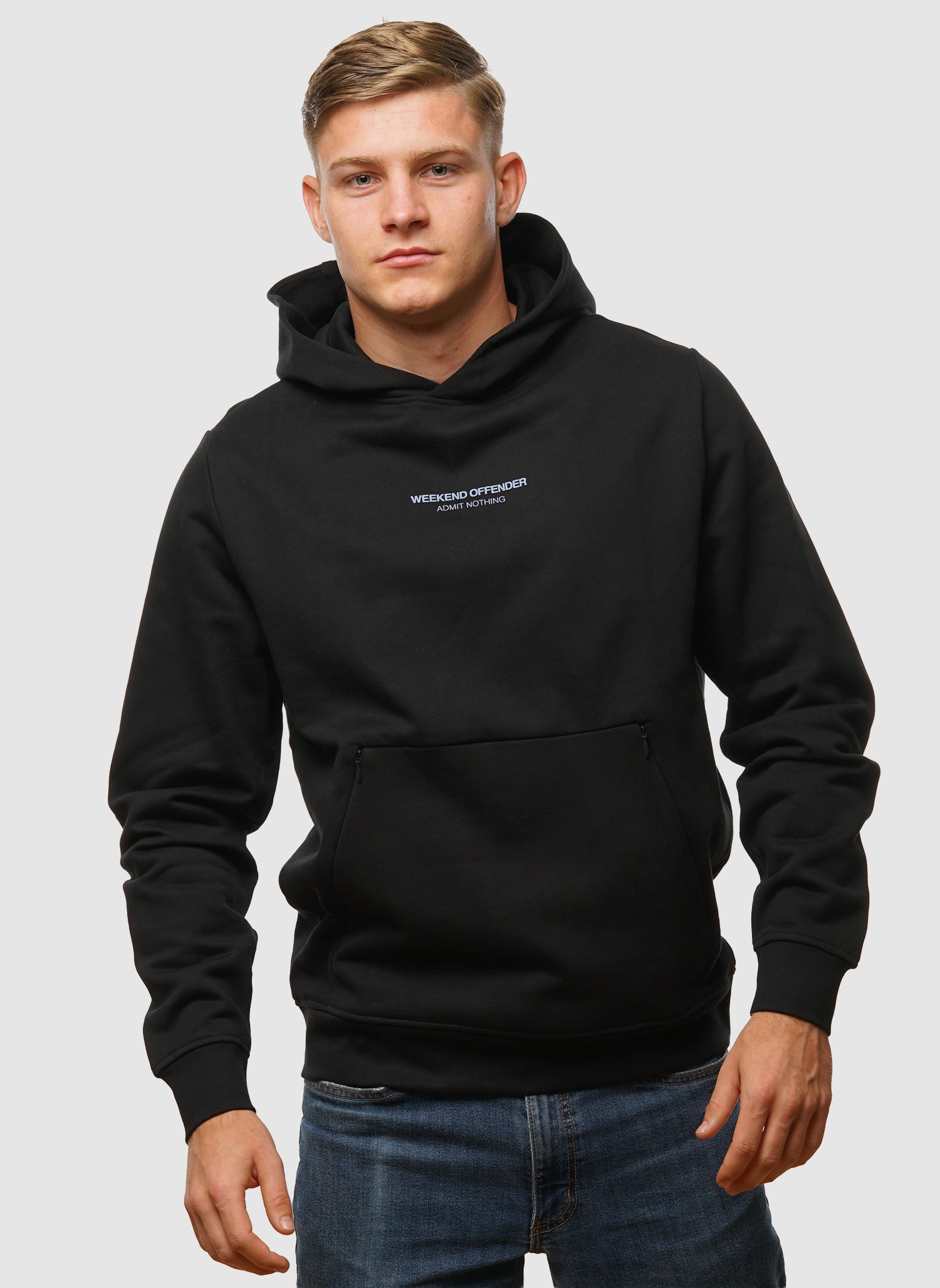 Cobain Hoodie - Black/Blue Shadow