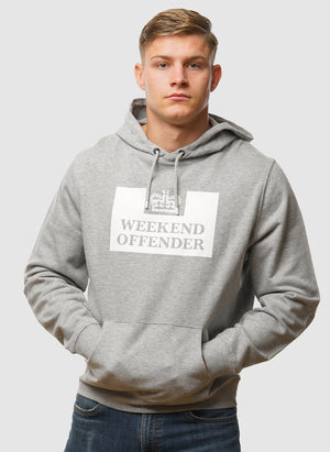 HM Service Hooded Sweatshirt - Grey Marl