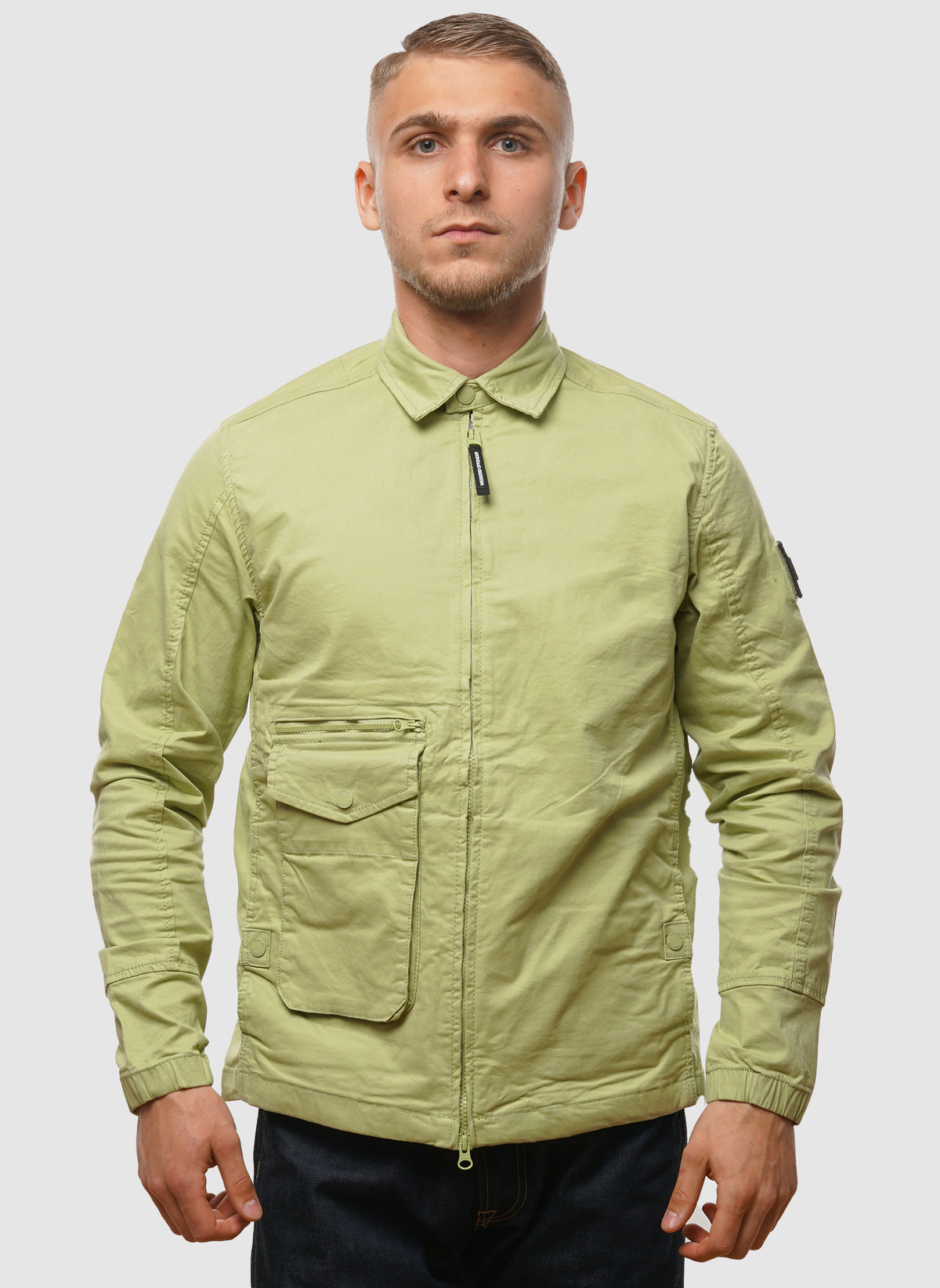 Vinnie Overshirt - Fern Moss
