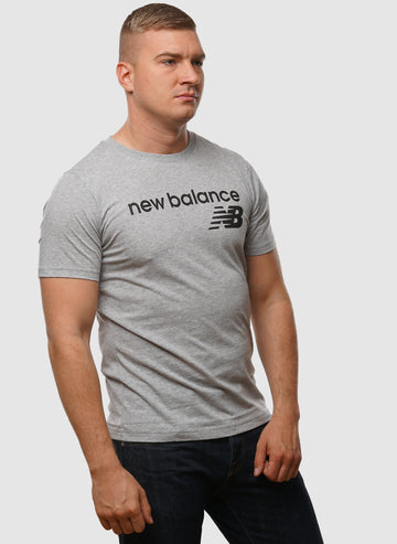 Classic Core Logo T-Shirt - Athletic Grey