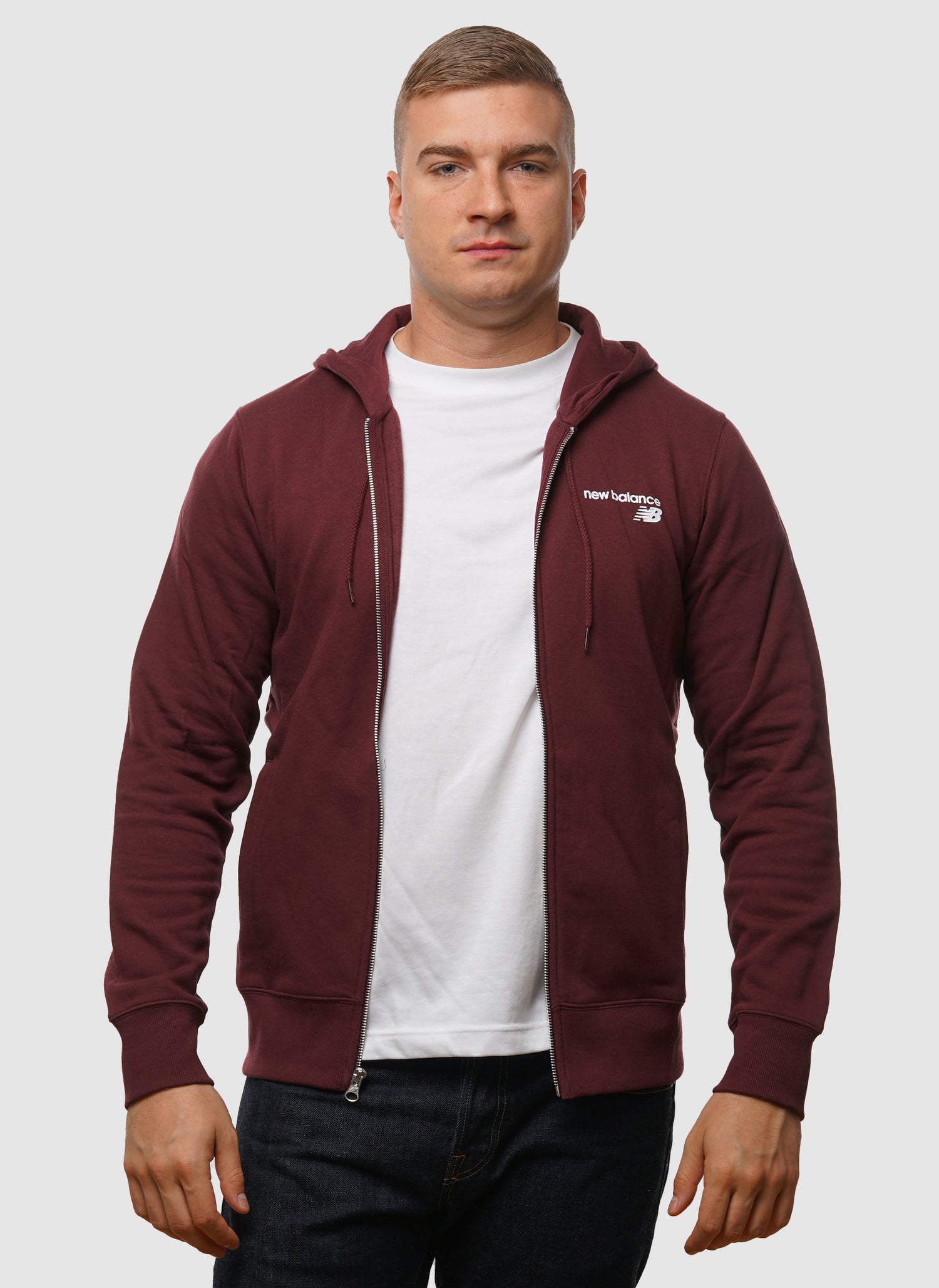 Classic Core Full-Zip - Burgundy