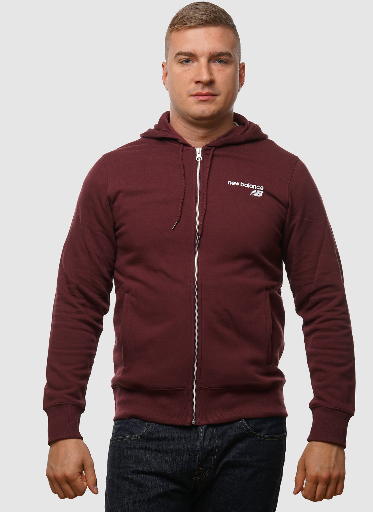 Classic Core Full-Zip - Burgundy
