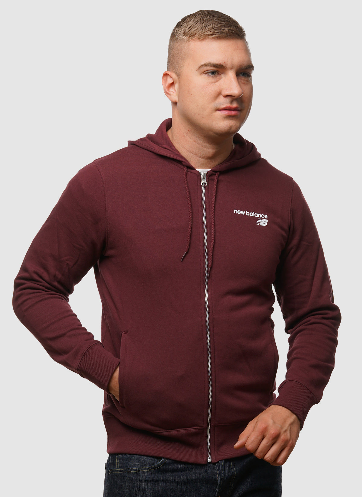 Classic Core Full-Zip - Burgundy
