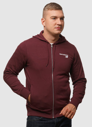 Classic Core Full-Zip - Burgundy