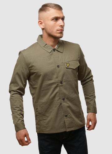 Pocketed Overshirt - Journey Olive