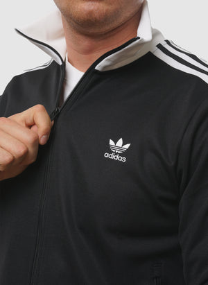 Beckenbauer Tracktop - Black/White