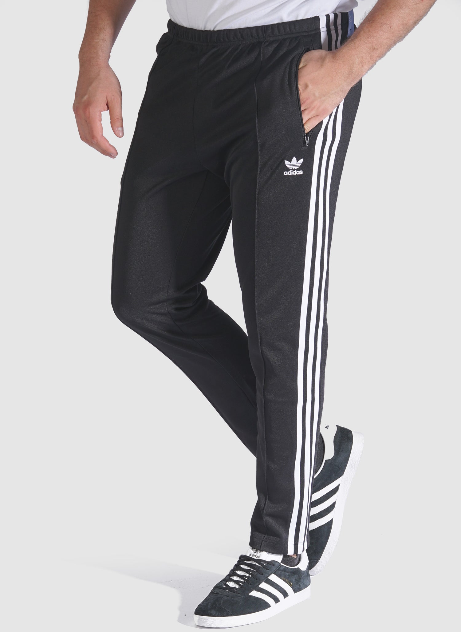 Beckenbauer Trackpants - Black/White