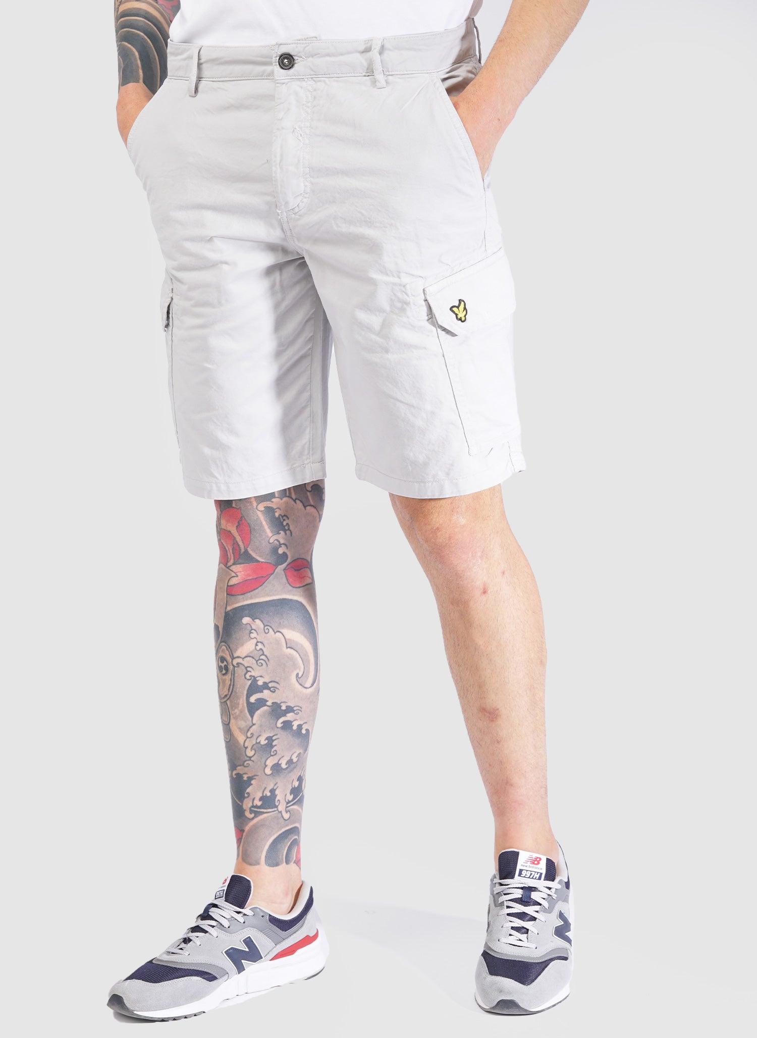 Wembley Cargo Short - Cold Grey