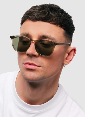 Sean Sunglasses - Green Bottle