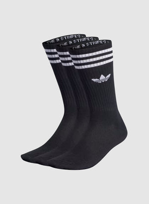 Crew 3er-Pack Socken - Black