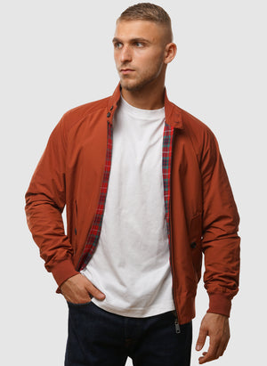 G9 Classic Harrington Jacket - Red Brick