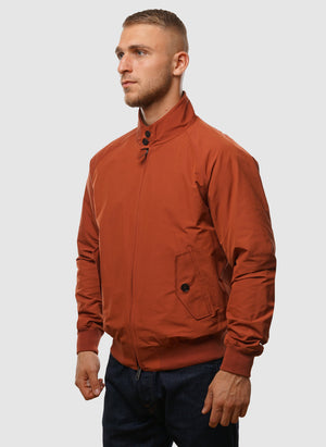 G9 Classic Harrington Jacket - Red Brick