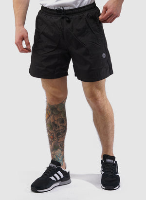 DMWU Patch Mesh Shorts - Black