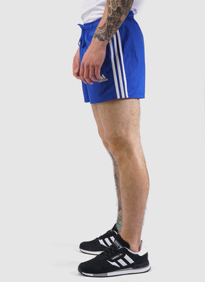 3-Streifen CLX Badeshorts - Royal Blue
