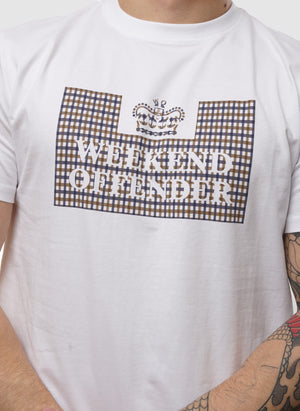 Shevchenko Mid House Check Prison T-Shirt - White