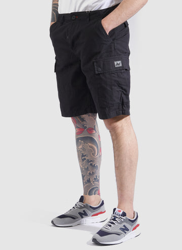 Ripstop Container Shorts - Black