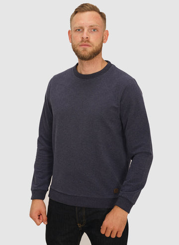 Classic Logo Sweatshirt - Navy-TSD - Pullover-1