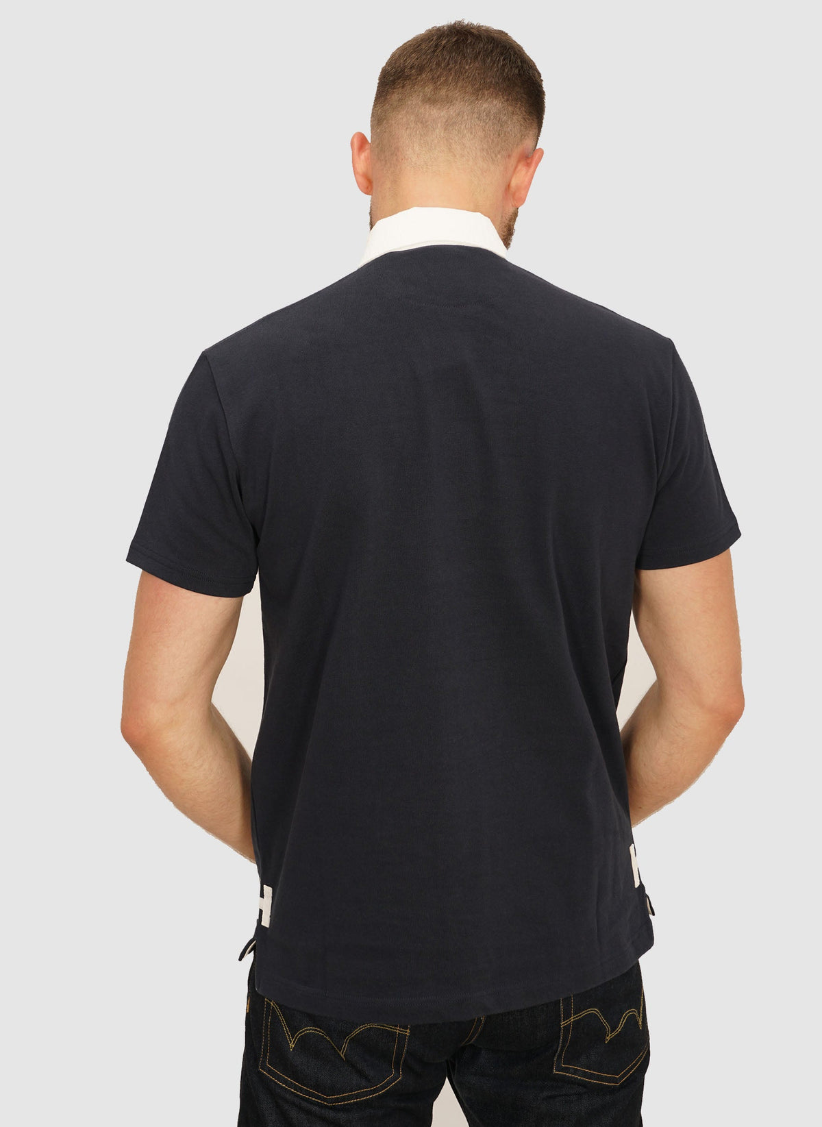 Lions Rugby Poloshirt - Navy-TSD - Polo Shirts-3