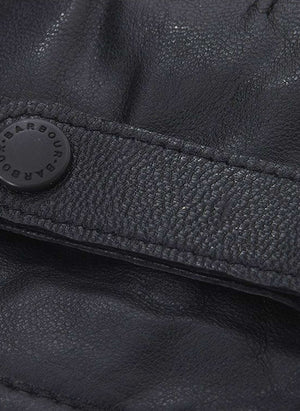 Burnished Leather Gloves - Black-TSD - T-Shirts-3