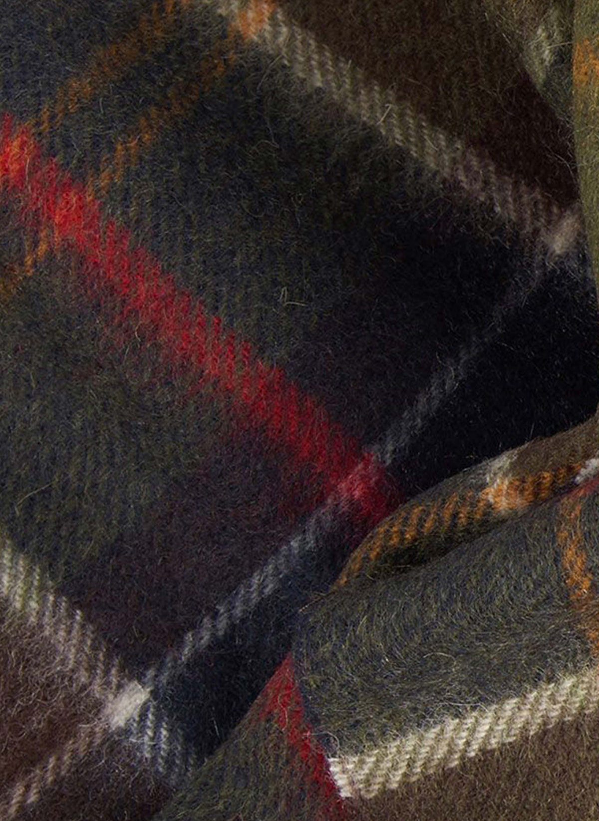Merino Cashmere Tartan Schal - Classic Tartan-TSD - Accessoires-Green-2