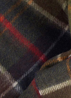 Merino Cashmere Tartan Schal - Classic Tartan-TSD - Accessoires-Green-2