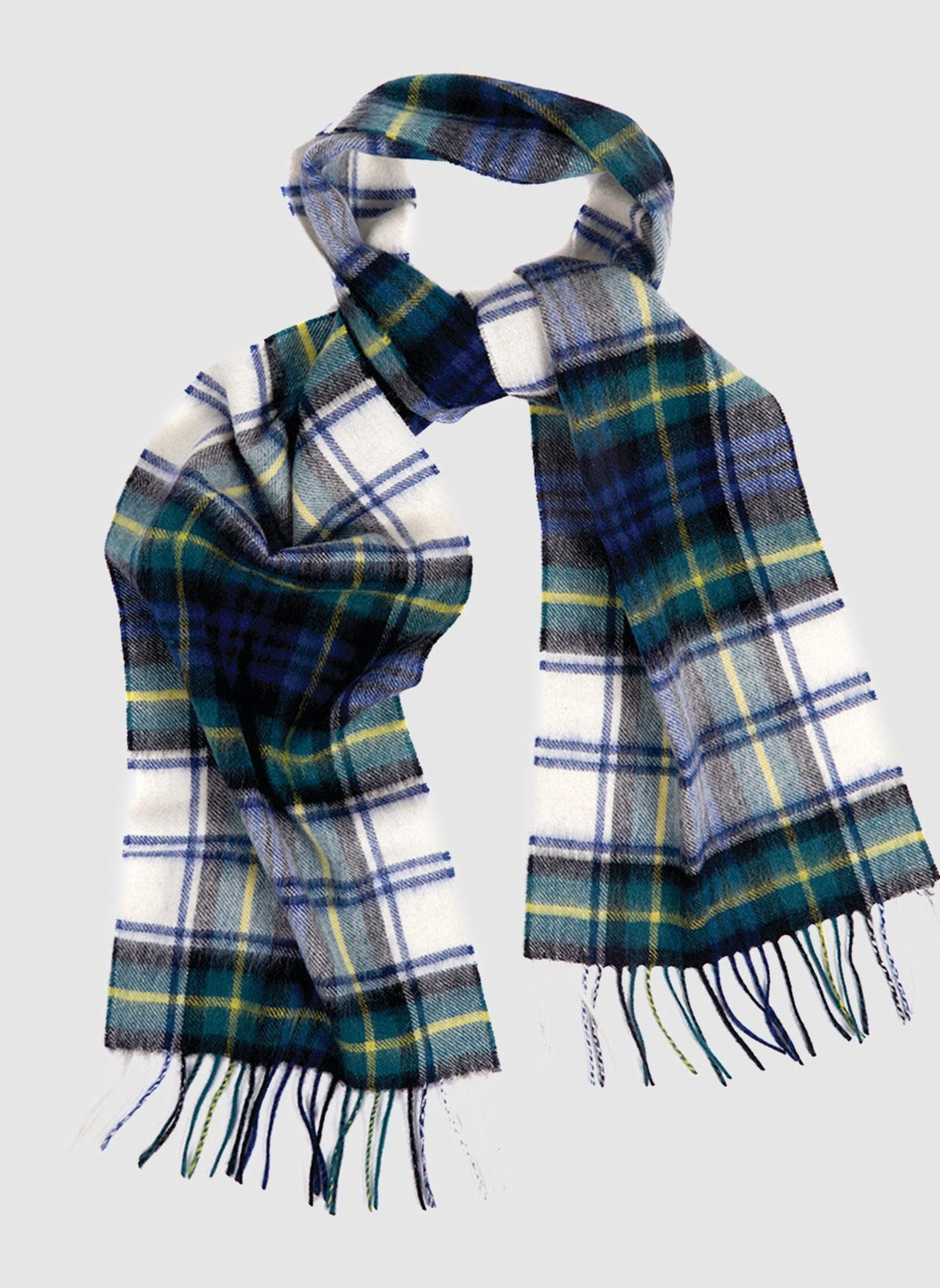 New Check Tartan Schal - Dress Gordon-TSD - Accessoires-Beige-1