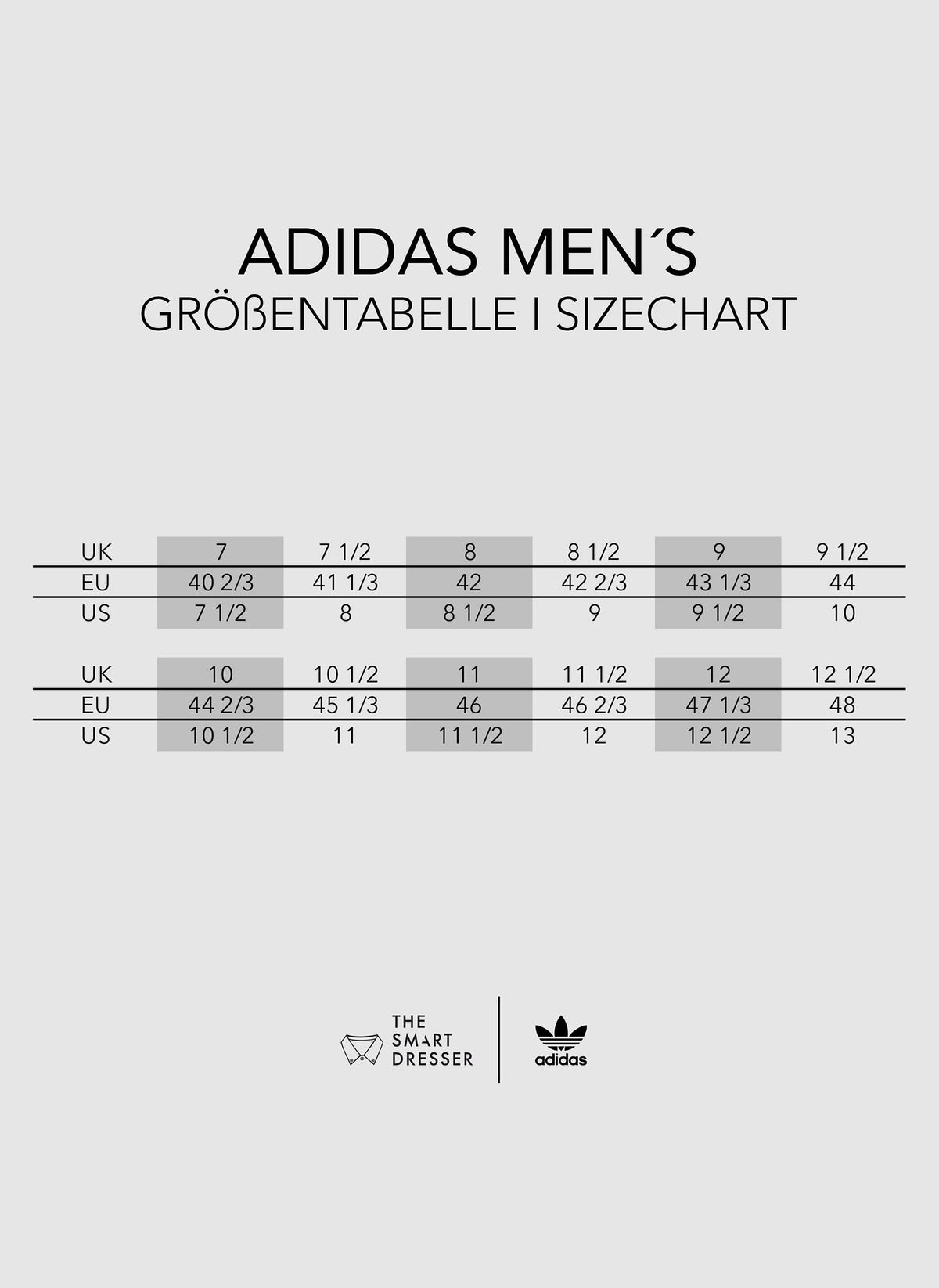 adidas handschuh größentabelle Adilette
