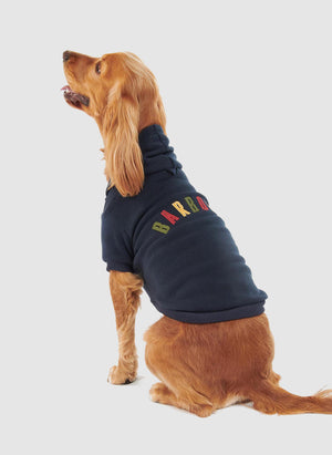 Hundepullover Logo - Navy