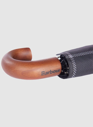 Tartan Mini Umbrella - Black