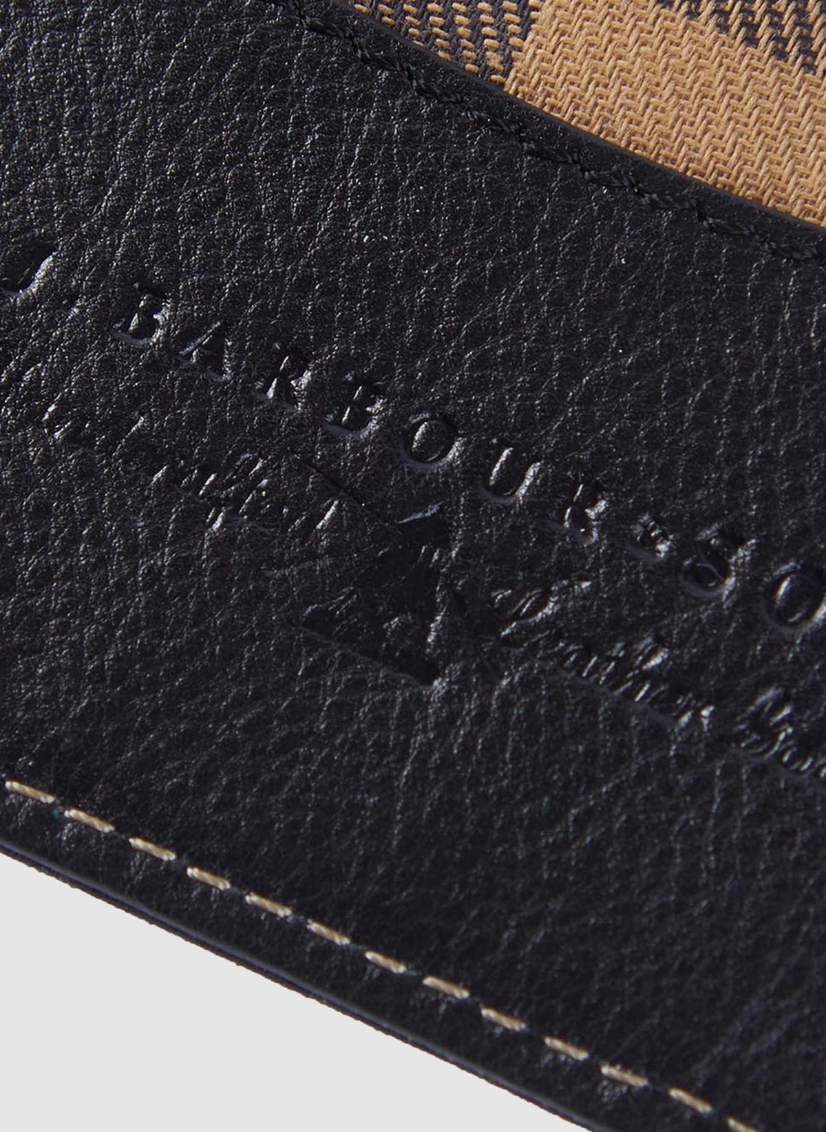 Elvington Leather Card Holder - Black